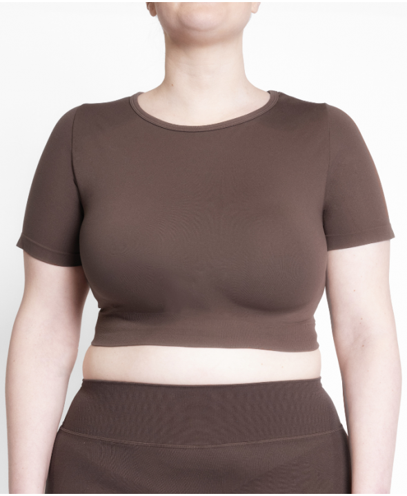 Crop tops de sport femme -...
