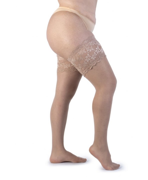 Disponibles en Plusieurs Coleurs Confortables et Résistents Collants Femme Curvy Taille Haute Made in Italy Semi Opaque 90 Deniers LEELA LAB Collant Femme Grande Taille 
