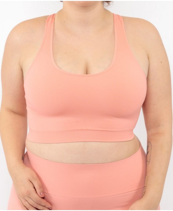 Sport Bralette - Corail