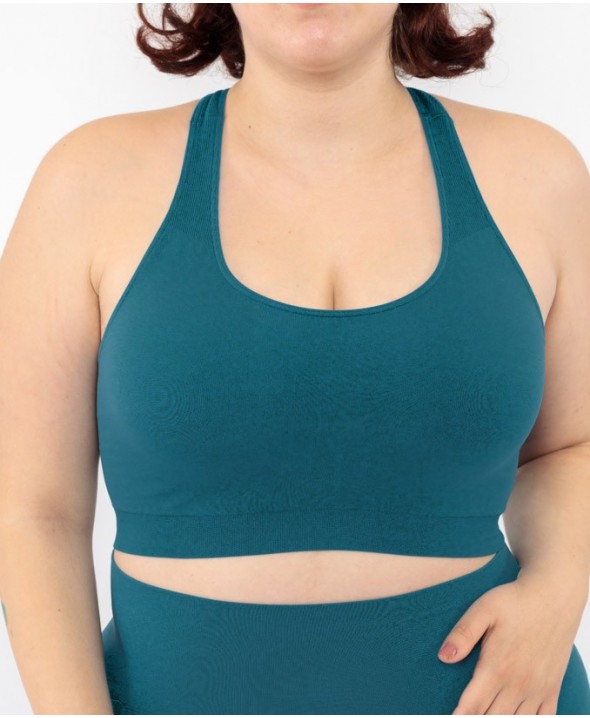 Sport Bralette - Vert pétrole