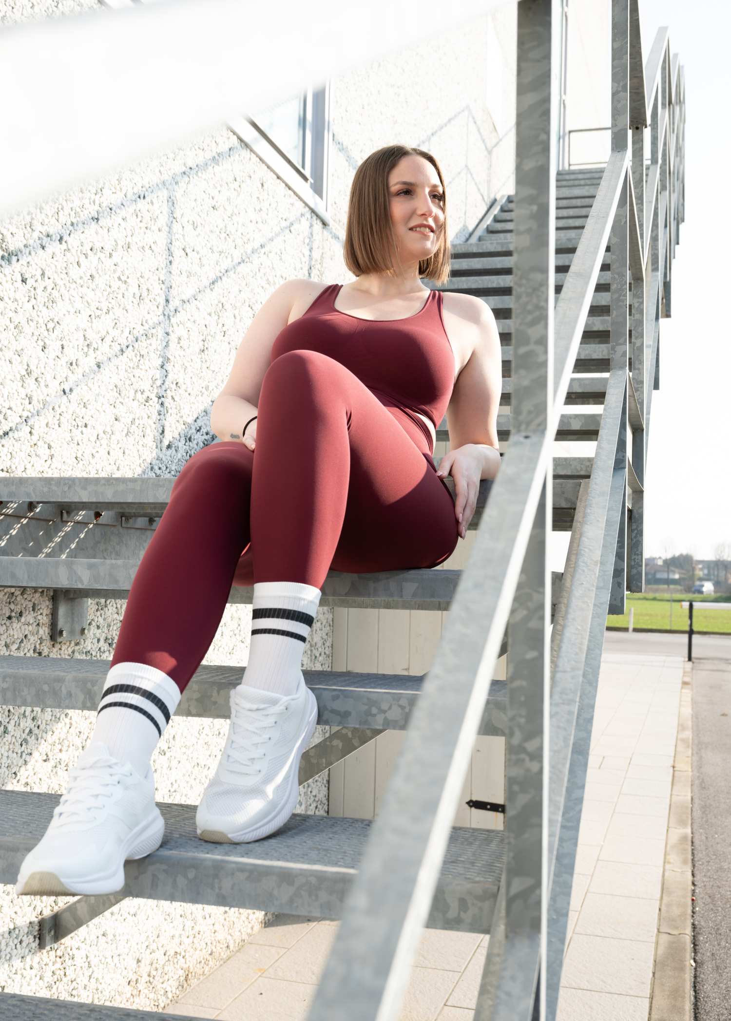 Leggings sportivi donna Curvy Made in Italy – Leela Lab