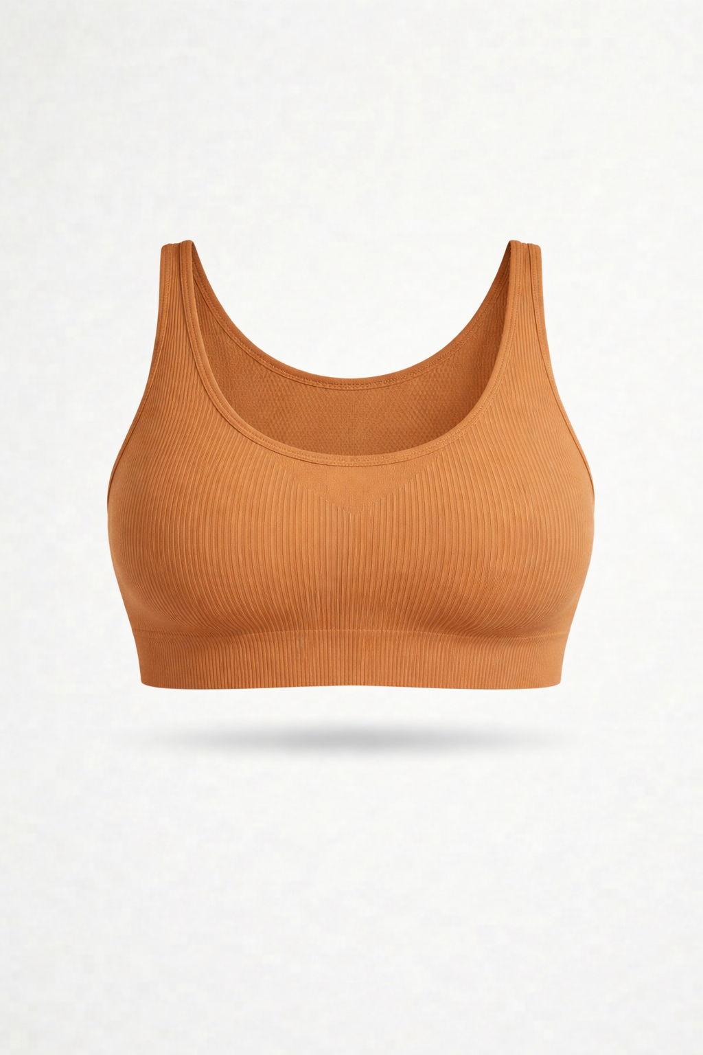 Bralette Costina Cammello Curvy per Taglie Forti | Leela Lab