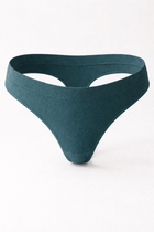 Perizoma Verde Petrolio Curvy per Taglie Forti | Leela Lab