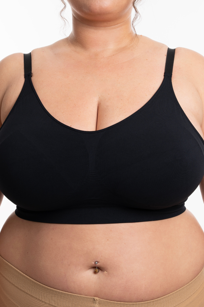 Soutien-gorge confort à maintien renforcé - Noir