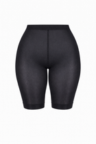 Antisfregamento Supermatte Recycled 90 DEN Nero Curvy per Taglie Forti | Leela Lab