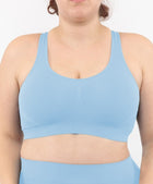 Bralette Blu Desaturato Curvy per Taglie Forti Plus Size | Leela Lab