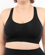 Bralette Nero Curvy per Taglie Forti Plus Size | Leela Lab