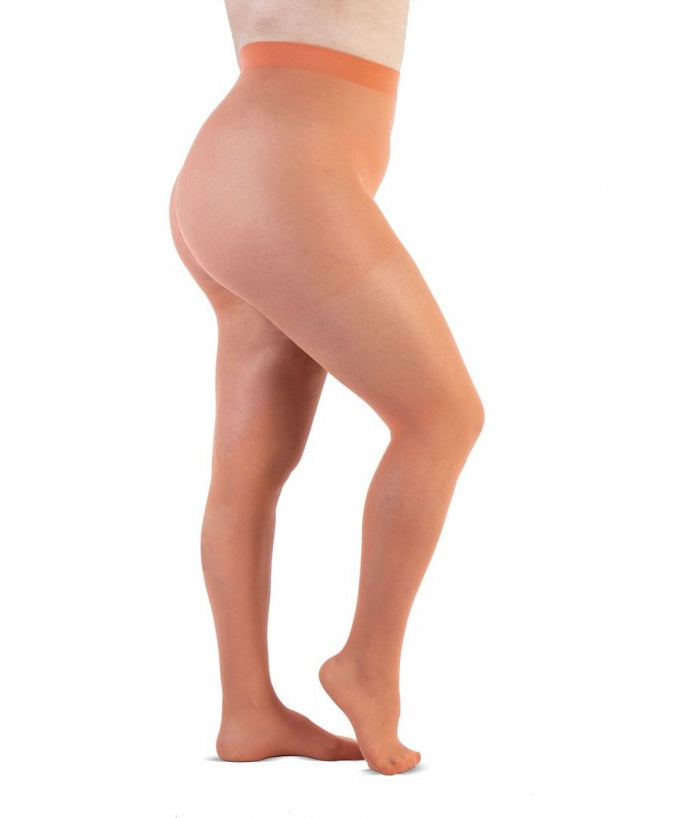 Collants légers 30 deniers - Orange pâle