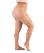 Collant Light 30 Denari sabbia Curvy per Taglie Forti | Leela Lab