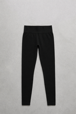 Leggings Push-up Nero Curvy per Taglie Forti | Leela Lab
