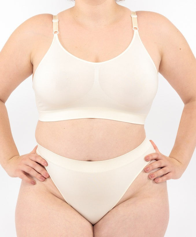 Perizoma Cipria Curvy per Taglie Forti Plus Size | Leela Lab
