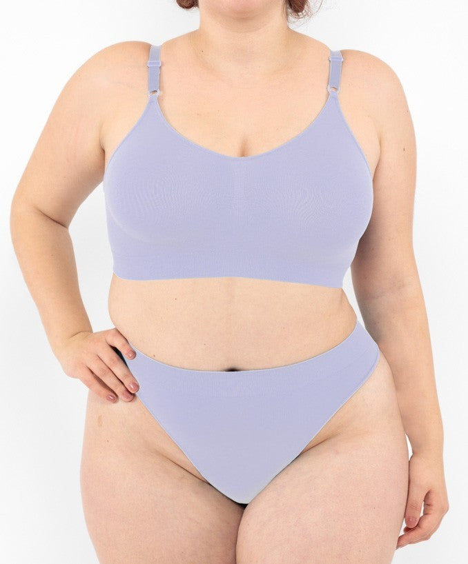 Perizoma Lilla Curvy per Taglie Forti Plus Size | Leela Lab