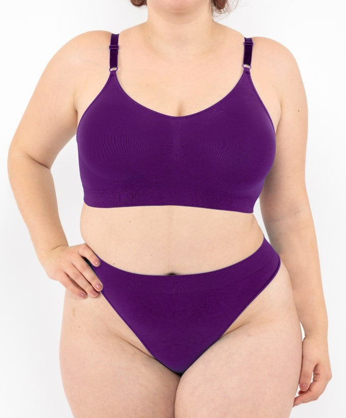 Perizoma Viola Curvy per Taglie Forti Plus Size | Leela Lab