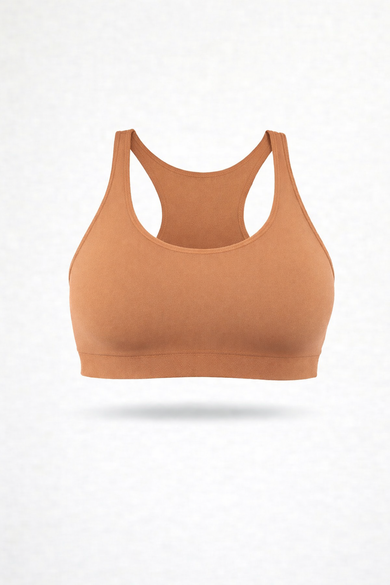 Soutien-gorge de sport - Camel